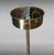 Mid 20th Century Stilnovo Style Italian Brass Six-Light Chandelier With Opaline Glass Globes For Sale - Image 16 of 18