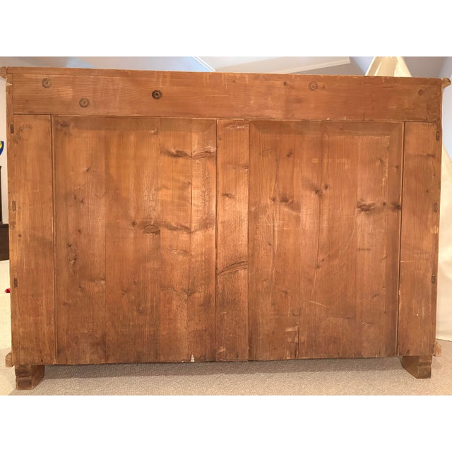 Sand 19th Century English Pine Chest of Drawers For Sale - Image 8 of 11