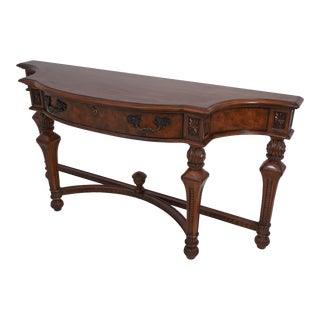 Drexel Heritage French Louis XVI 1 Drawer Console Table For Sale