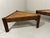 Brutalist Triangular Shaped Oak Coffee Side Tables, 1970s, Set of 2 For Sale - Image 15 of 18