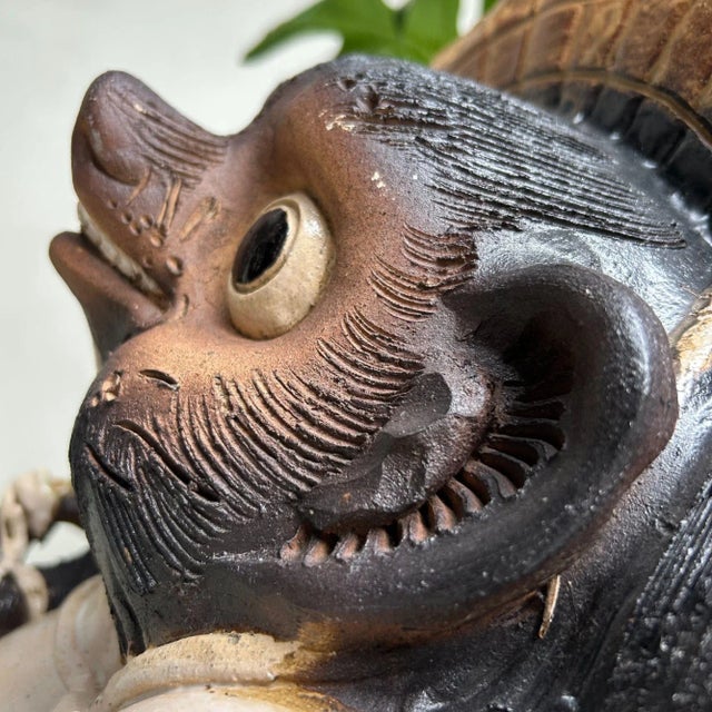 Mid-Century Japanese Tanuki Shigaraki Pottery, 1960s For Sale - Image 6 of 16