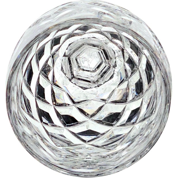 Late 20th Century Waterford Powerscourt Crystal Wine Glasses - Set of Four For Sale - Image 9 of 9