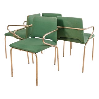 Hollywood Regency Chairs, 1970s, Set of 4 For Sale