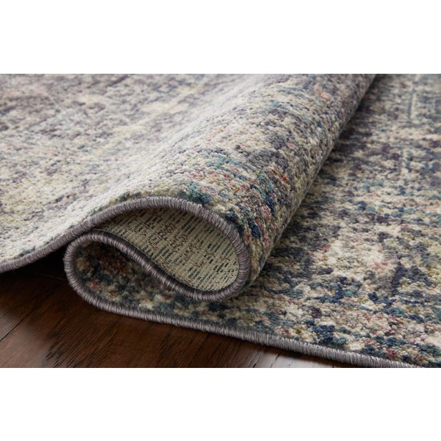 Loloi Rugs Jean Stoffer x Loloi Bradbury Midnight/ Multi 2'-6" x 8'-0" Runner Rug For Sale - Image 4 of 8
