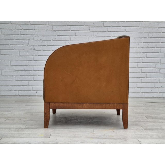 Art Deco Scandinavian Lounge Chair, 1970s For Sale - Image 6 of 18