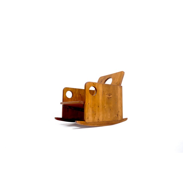 Vintage Swedish Rocking Chair, 1960s For Sale - Image 15 of 18