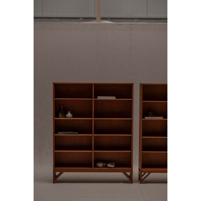 China Series Bookcases by Børge Mogensen for FDB, 1960s, Set of 2 For Sale - Image 15 of 16