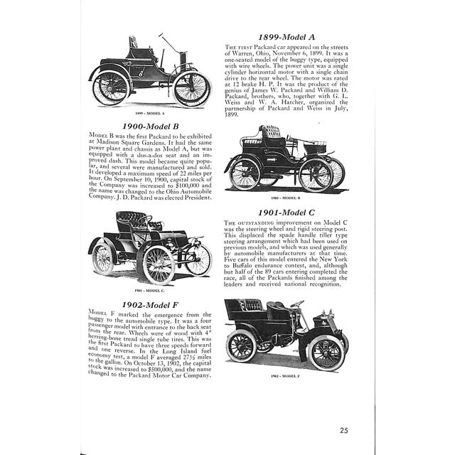 "Packard: Ask the Man Who Owned One" 1974 Schroeder, Otto A. For Sale - Image 10 of 12