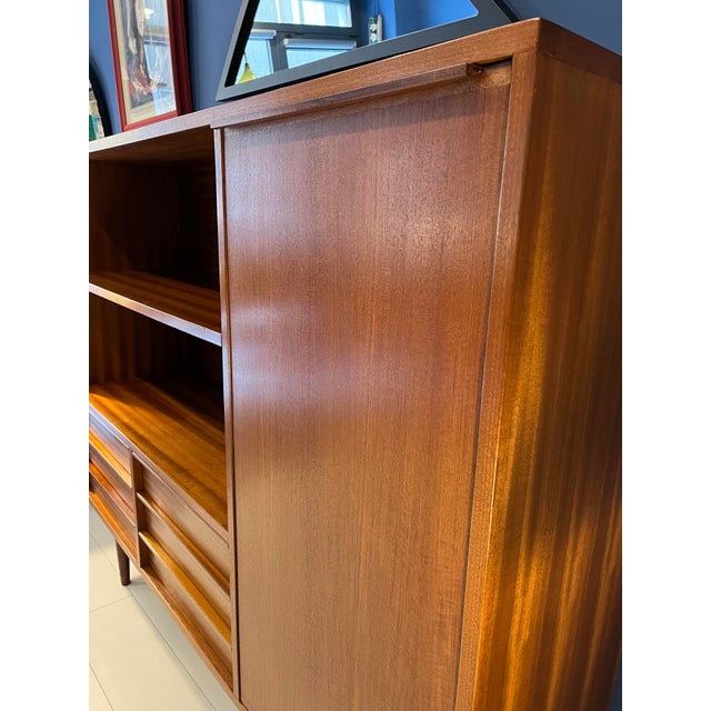 Vintage Danish Highboard, 1960s For Sale - Image 10 of 18