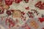 Vintage Turkish Oushak Rug in All-Over Flower Design Background & Simple Boteh Border For Sale - Image 12 of 13