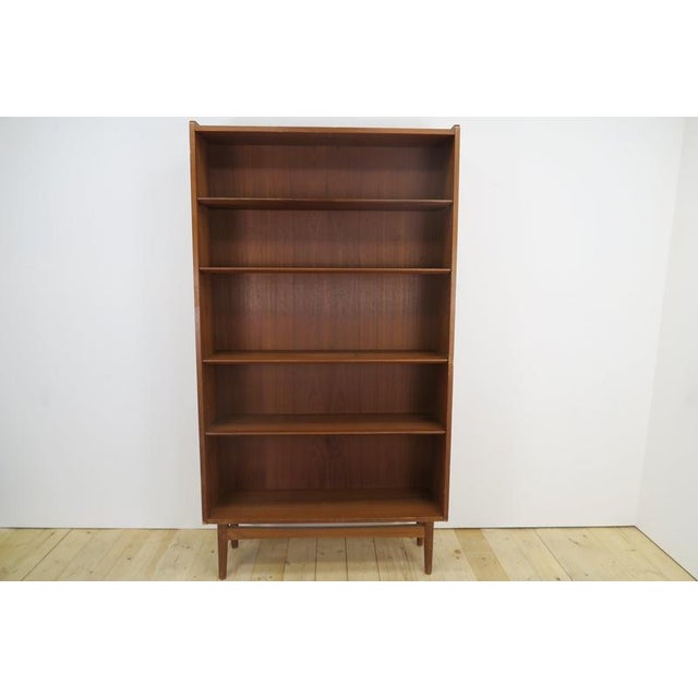 Mid-Century Teak Bookcase by Johannes Sorth, Denmark, 1960s For Sale - Image 9 of 9
