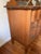 Antique 1900’s Atlas Furniture Co. Tiger Oak Serpentine Dresser With Tilting Beveled Mirror and Bail Pull Handles For Sale - Image 10 of 17