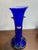 Cobalt Blue Blown Glass Vase from Silice Création Biot, 1995 For Sale - Image 12 of 18