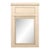 Antique French Painted Trumeau Mirror, 5.5' For Sale