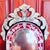 Small Venetian Red Cut to Clear Glass Mirror With Engraved Designs For Sale - Image 11 of 11