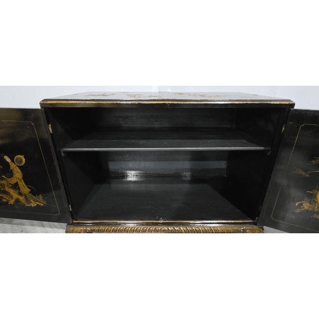 Fine Chinoiserie 2-Door Cabinet, 1900 For Sale - Image 14 of 18