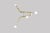 Contemporary Brass Pendant Chandelier with Glass Globes 020.3 by Naama Hofman for Naama Hofman Light Objects For Sale - Image 3 of 3