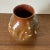 Vintage Hand-Thrown and Modeled California Studio Pottery in Brutalist Form, signed Brown and Grey Glazes over White and...