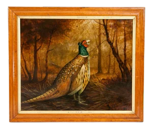 Late 19th Century Wood Frame Oil / Canvas Painting