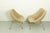 Mid-Century Modern Vintage Oyster Chairs by Pierre Paulin, 1970s, Set of 2 For Sale - Image 3 of 14