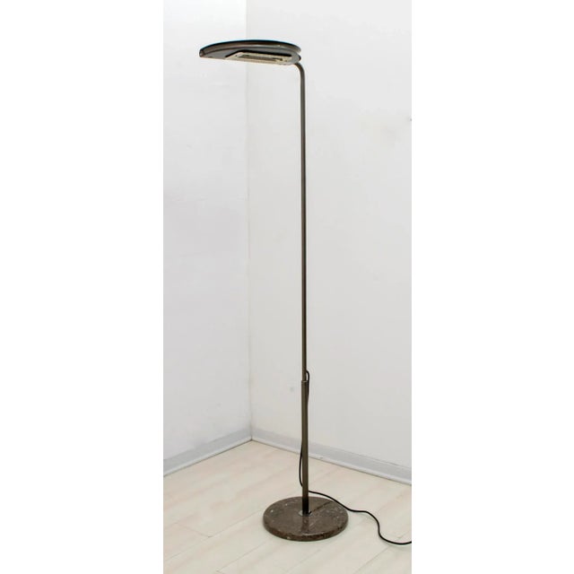 Mid-Century Model Mezzaluna Floor Lamp by Bruno Gecchelin for Skipper and Pollux, 1974 For Sale - Image 14 of 14