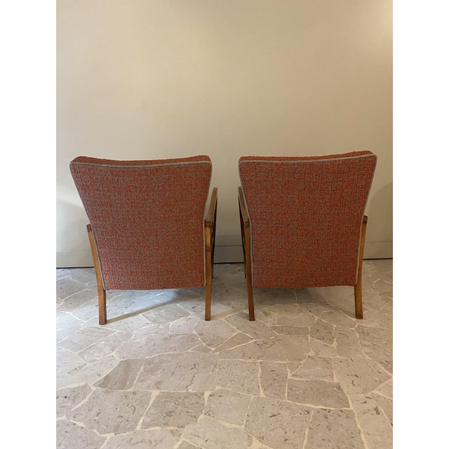 1950s Vintage Lounge Chairs by Paolo Buffa, Italy, 1950s, Set of 2 For Sale - Image 5 of 10