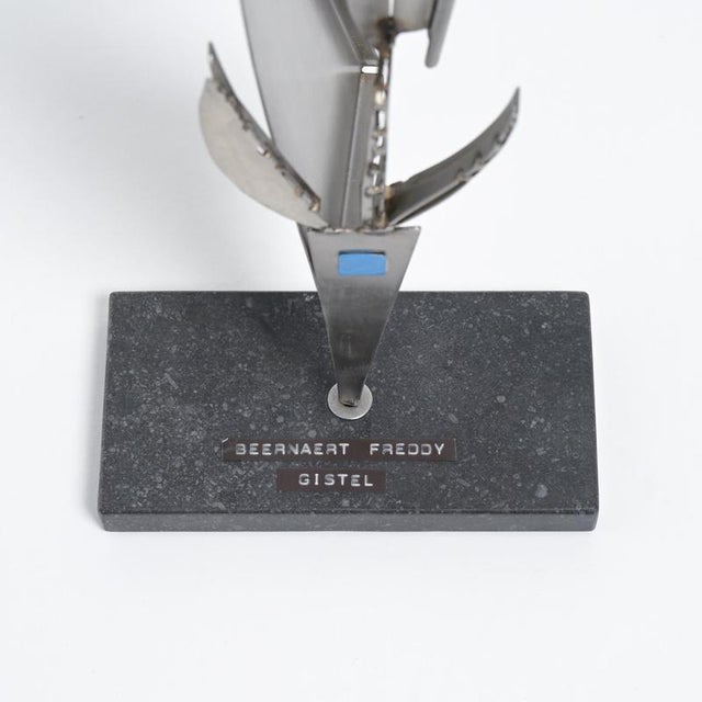 Metal Sculpture by Freddy Beernaert For Sale - Image 13 of 18