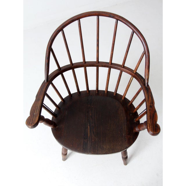家具 Vintage Windsor chair Costway Black Vintage Windsor Dining Side Chair Wood