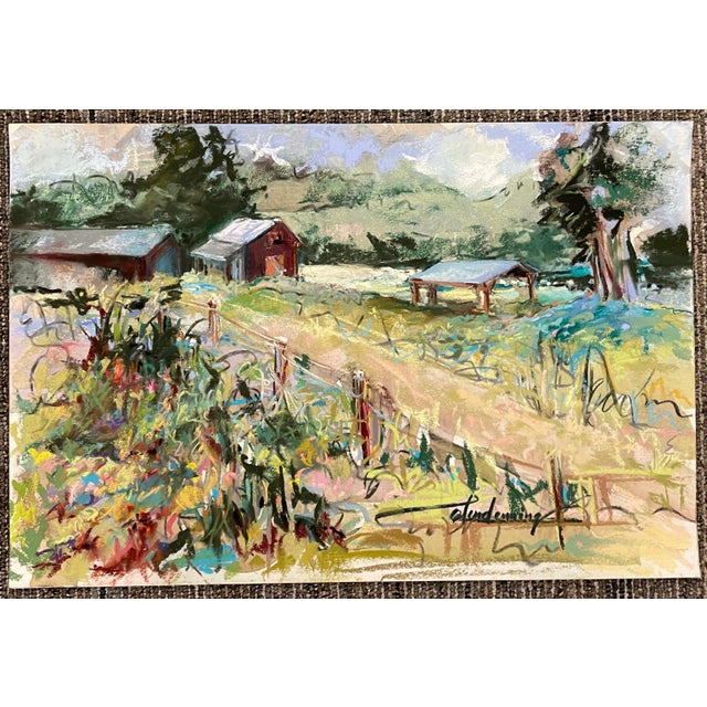 Contemporary Susan Glendenning Pacific Northwest Landscape Pastel For Sale - Image 3 of 3