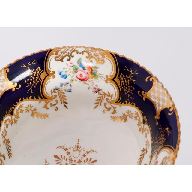 Antique Coalport Bat Wing Porcelain Tea Service, 20th Century, Set of 25 For Sale - Image 9 of 18