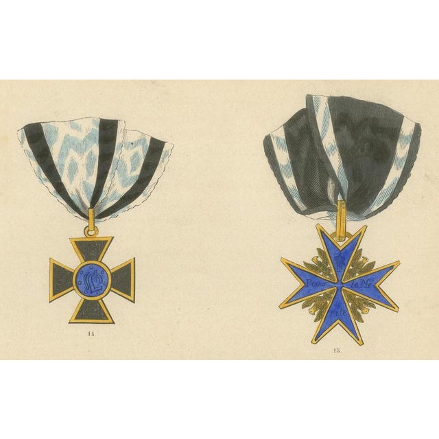 Orders of Prussia, 1844, Paper For Sale - Image 4 of 8