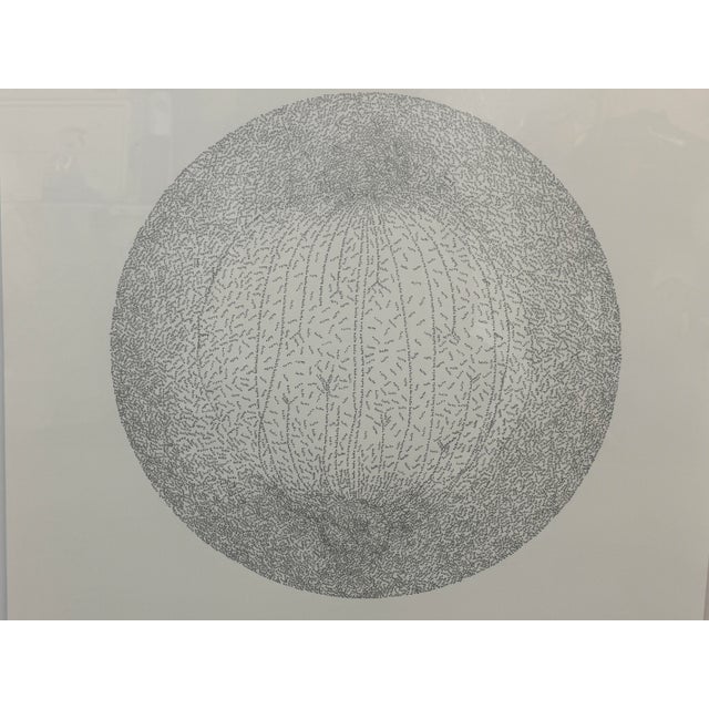 Rachel Raymond for Rachel Jolene Illustration Hello in Circle For Sale - Image 4 of 12