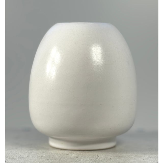 Mid-Century Modern Vintage Ceramic Vases in Black and White by Jan Bontjes Van Beek for Dr. Ing. Alfred Ungewiss, Germany, 1960s, Set of 2 For Sale - Image 3 of 9