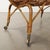 Vintage Cradle in Bamboo with Brass Wheels, 1960s For Sale - Image 6 of 8
