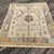2010s Modern Turkish Oushak Rug With Ivory With Gray and Soft Orange Floral Motifs | 5'10" X 7'7" For Sale - Image 5 of 6
