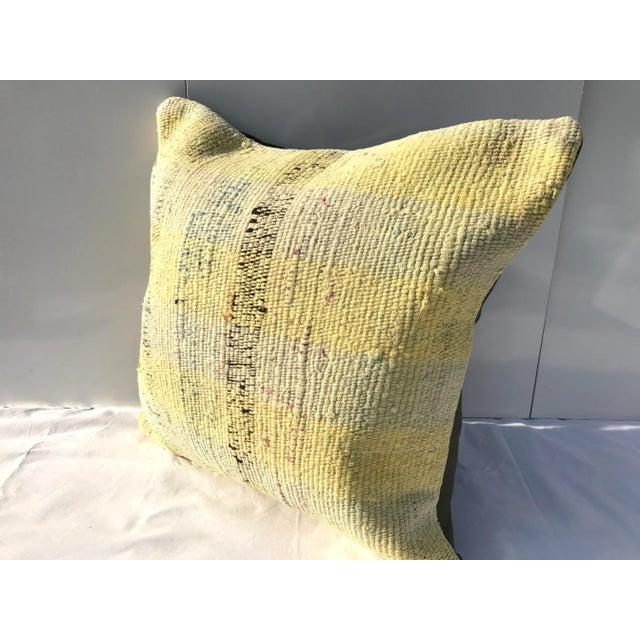 Yellow Kilim Pillow Cover Chairish