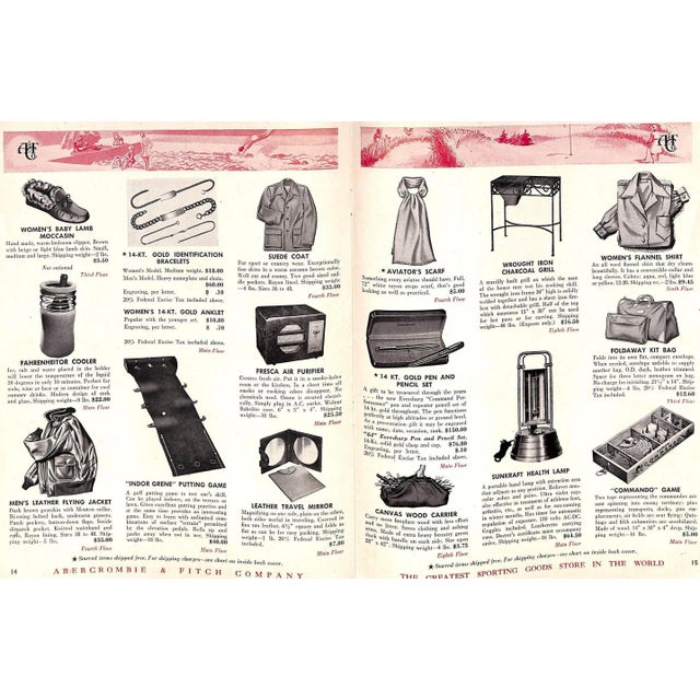 1940s Abercrombie & Fitch 1944 Christmas Catalogue For Sale - Image 5 of 8