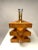 Wood Sculptural Italian Briar Table Lamp, 1970s For Sale - Image 7 of 8