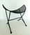 Mid-Century Modern 1950s Mid Century Modern Clamshell Concave Wire Stools For Sale - Image 3 of 17