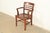 Antique Arts & Crafts Carved Walnut Banker's Chair, Circa 1920s For Sale - Image 12 of 12