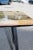 Mid-Century Modern Italian Metal, Brass, and Prints Coffee Table, 1950s For Sale - Image 3 of 12