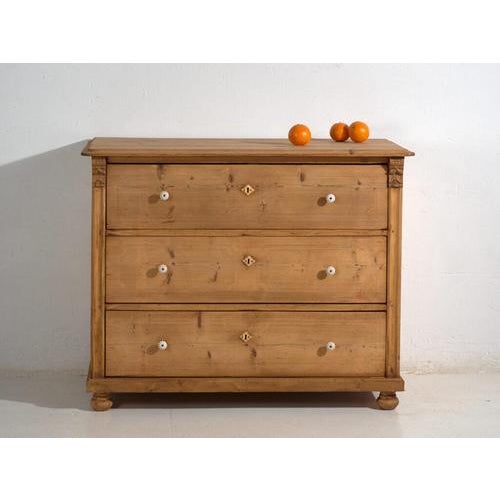 Antique Wooden Chest of Drawers, 1900s For Sale - Image 10 of 12