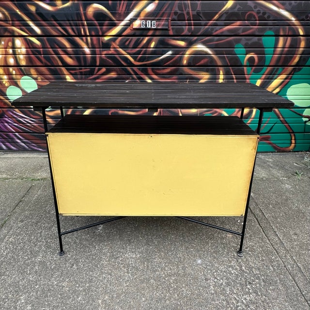 1950s Mid Century Arthur Umanoff Cocktail Dry Bar or Sideboard for Raymor For Sale In Cleveland - Image 6 of 12