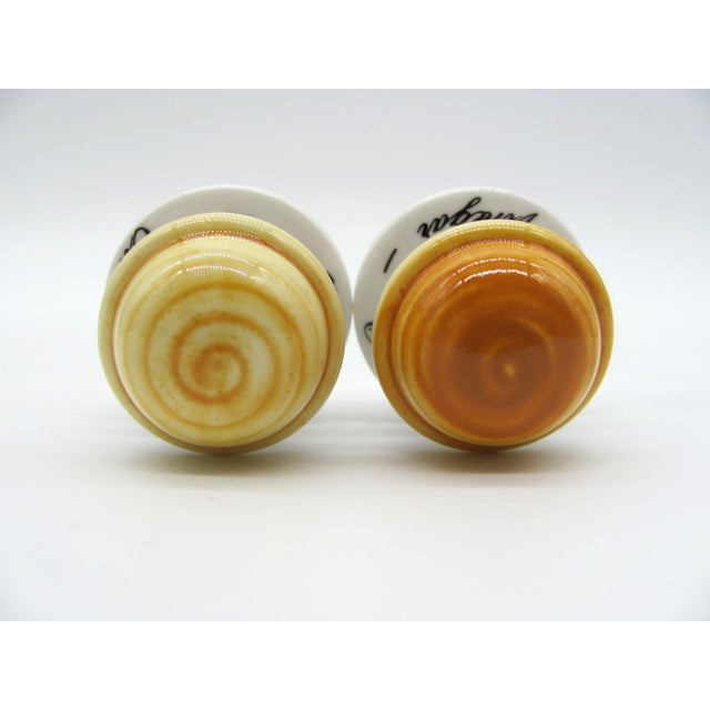 Villeroy & Boch Audun Ferme Vinegar & Oil Cruet Dispenser - A Pair For Sale - Image 10 of 13