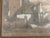 19th Century European Sepia Wash Architectural Landscape Drawing in Pencil & Chalk, Framed For Sale - Image 12 of 16