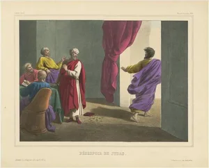 Becquet Frères, No. 31: The Despair of Judas, 1840, Print