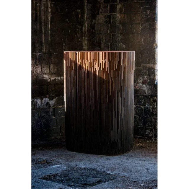 Large Melt cabinet by Antrei Hartikainen Materials: Stained and lacquered or untreated pine Dimensions: W 95 x D 73 x H...