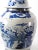 Chinese Blue and White Porcelain Ginger Jar With Flowers & Flying Birds For Sale In Greensboro - Image 6 of 13