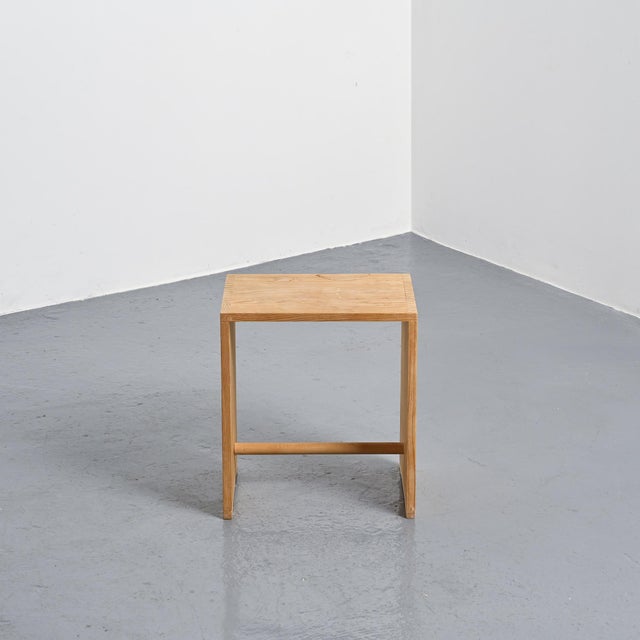 Ulm Stool by Max Bill from Wohnbedarf, 1990s For Sale - Image 3 of 12