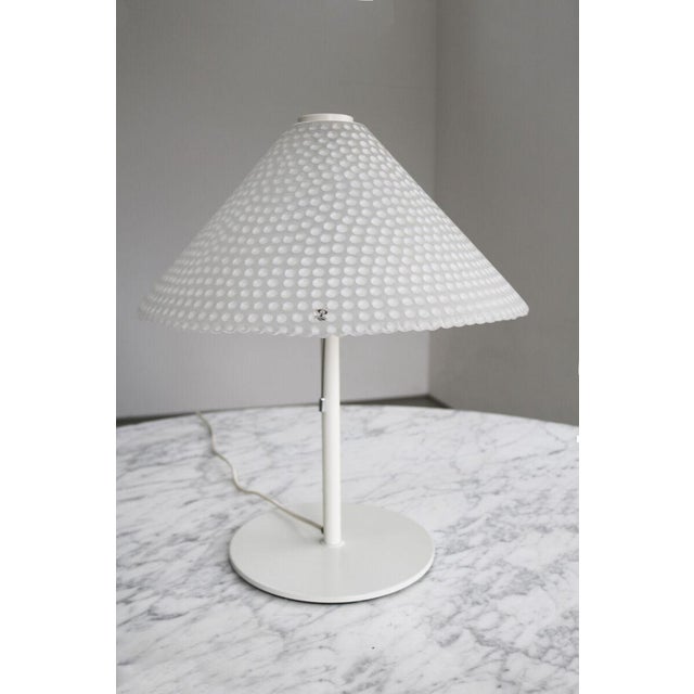 Sculptural Glass Table Lamp from Peill & Putzler, 1970s For Sale - Image 9 of 10